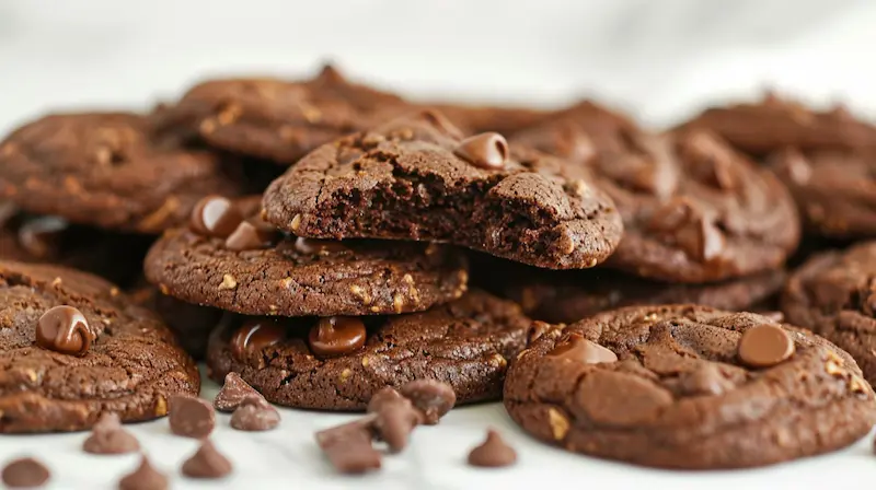 Cookies au chocolat : la recette fondante et intense
