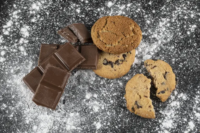 Cookies au Kinder maison Cookies au Kinder au cœur fondant