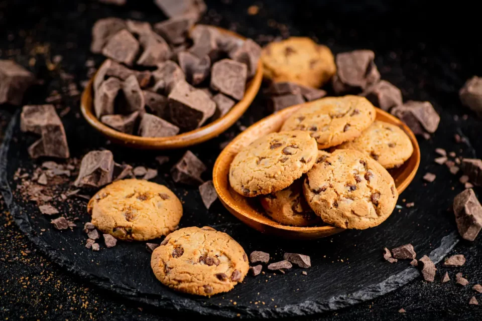 Cookies au Kinder au cœur fondant maison