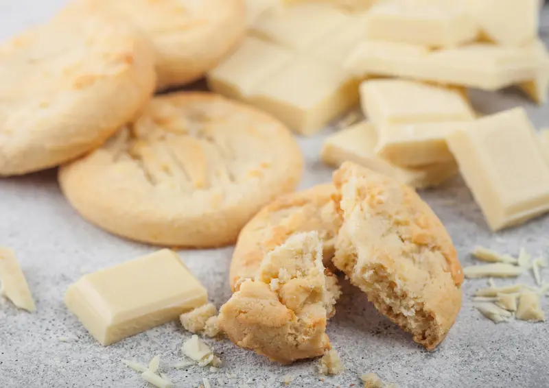 Cookies au chocolat blanc, le duo qui fait fondre