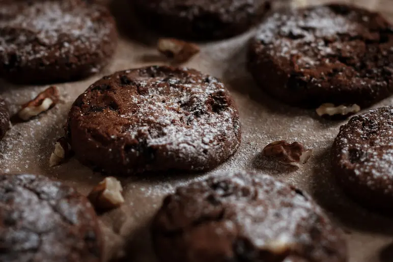 Cookies double chocolat façon brownie Cookies double chocolat façon brownie