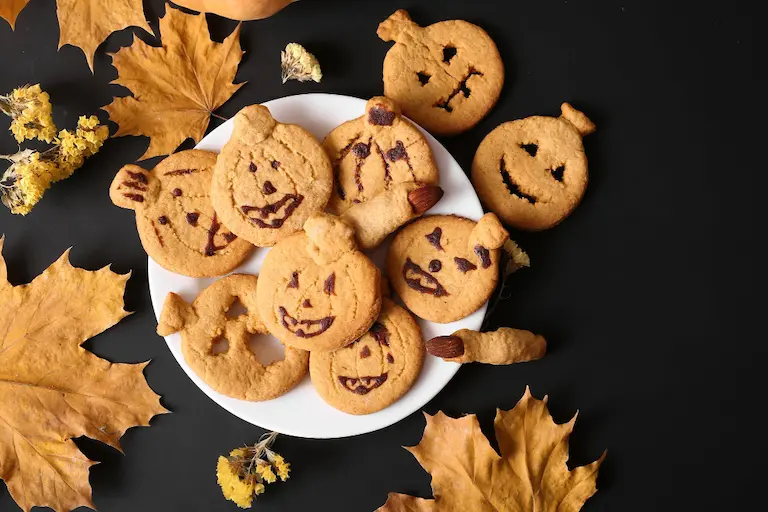 Cookies d'Halloween au potiron et aux épices