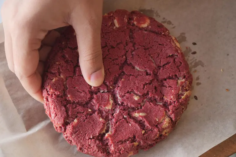 Cookies red velvet, l'effet velours rouge Cookies red velvet, l'effet velours rouge