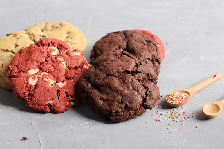 Cookies red velvet, l'effet velours rouge Cookies red velvet, l'effet velours rouge