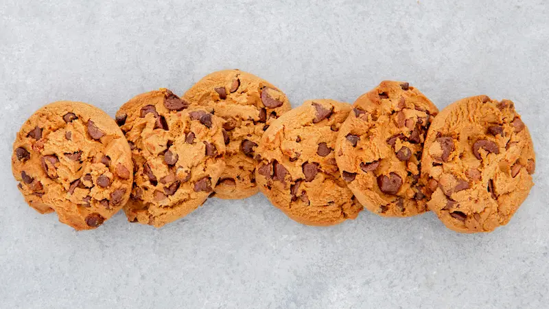 Cookies sans beurre, moelleux grâce à l'huile Cookies sans beurre, moelleux grâce à l'huile